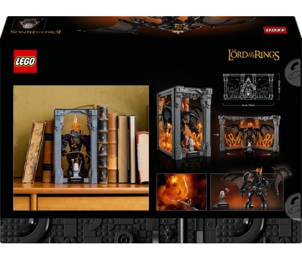 LEGO Icons 10367 Władca pierścieni: Book nook z Balrogiem - 1331602 - zdjęcie 10